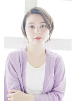 ゴッドハンド 横浜店 かきあげメンズライクなショート◎30代40代50代60代