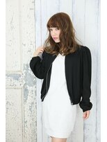 フェイス 赤羽店(face)&nbsp;ペールベージュセクションカラーグラデーションカラー外ハネボブ