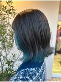 切りっぱなしインナーグリーン