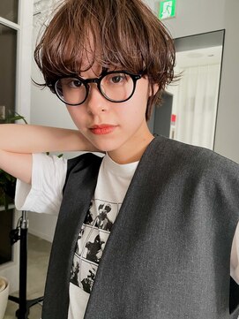 フィルムス 横浜(FILMS) ココアベージュ/黒髪/クラゲヘアー/オリーブグレー/ボブ/横浜