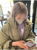 ハイトーンアッシュカラー高知美容院1代20代