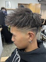 エルオム(EL.HOMME)&nbsp;【TAKASHI】ラインフェードジェットモヒカン