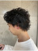 【お客様スタイル】ショートウルフ