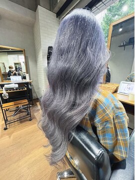 ビスイル 秋葉原店(Vis ill) レイヤーロング/アッシュカラー/透明感/グレージュ/透明感
