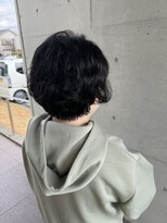 アチーブ ヘア デザイン(achieve hair design) 30代40代♪大人かわいい小顔ショートボブ暗髪透明感