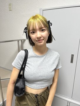 ナツ(Natu.) イエローのルーツカラー / 中森しゅう