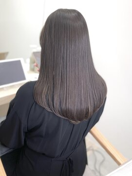 カレンアンドエクラート 大宮(KAREN&ECLART) 髪質改善　艶髪　ストレート　縮毛矯正　暗髪　韓国風　ロング