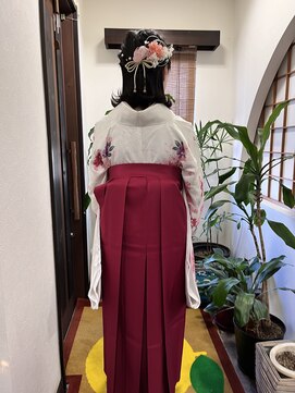 ヒーリングヘアサロン リラ(healing hair salon Rira) ハーフアップ編み込み