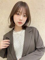 オリーブスバイネオリーブ(Olive's by neolive)&nbsp;新宿/くびれヘア/アプリコットオレンジ/ハイライトカラー/レイヤ