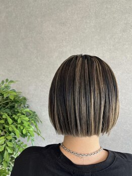 スリアン(sourian)の写真/エイジングサインも隠さず活かす≪白髪ぼかし≫でずっとお気に入りのスタイルを楽しめる◎[春日/須玖南]