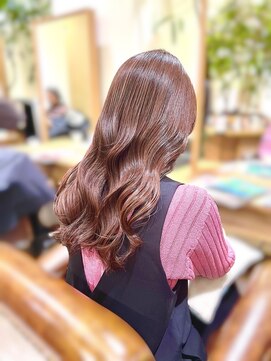 ローネス ギンザ(LONESS ginza) ハイライトピンクラベンダー髪質改善トリートメント銀座美髪艶髪