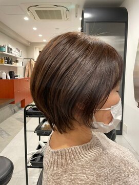 アフロディーテギンザ 日本橋人形町店(APHRODITE GINZA) 髪質改善/切りっぱなしボブ/美髪/30代40代/[人形町]