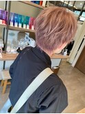 マッシュパーマ/ショートパーマ/ハンサムショート/小顔