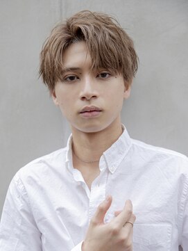 シティ(CITY) 【小久保style】韓国マッシュニュアンスパーマグレーベージュ