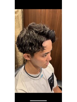 ヒロギンザ 恵比寿店(HIRO GINZA) アップバングツイストスパイラルパーマ