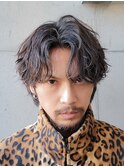 天神センターパートニュアンスパーマメンズカットメンズパーマ