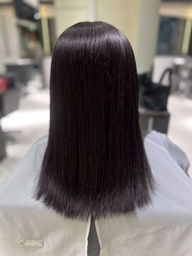 フォルテ ギンザ(FORTE GINZA) 髪質改善カラー　艶髪　ラベンダーカラー