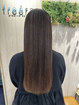 フリーラ 横浜(freera) 髪質改善サラサラプレミアムストレート大人ガーリー韓国ボブ横浜