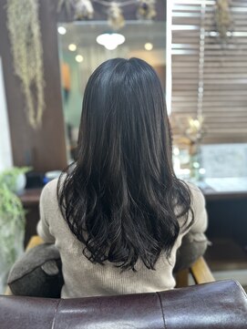 ルアン(Luan) コテ巻き風パーマ