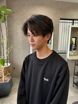 ムード カナザワ(mood kanazawa)&nbsp;ナチュラルセンターパートマッシュ　スタイリングなし