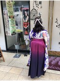 アップ　着物