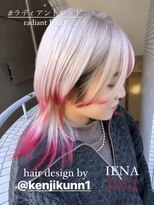 イエナ 渋谷(IENA)&nbsp;デザインカラー　ケアブリーチ　ダブルカラー