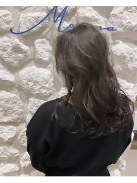 モアナ バイ ヘッドライト うるま店(Moana by HEADLIGHT) Moana【うるま】#デジタルパーマ#レイヤー#アッシュ#大人可愛い