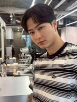 ポーチバイハニー オモテサンドウ(PORCH by HONEY omotesando)&nbsp;横浜　曲がる縮毛矯正　フェザーパーマ　センターパート2