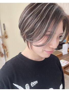 ユーノス(EUNOS.) 《EUNOS.》ハンサムショート×表面のみハイライト