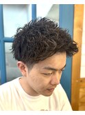 ピンツイストスパイキーアップバングショート