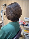 大人可愛い20代30代40代50代小顔◎ショートボブ