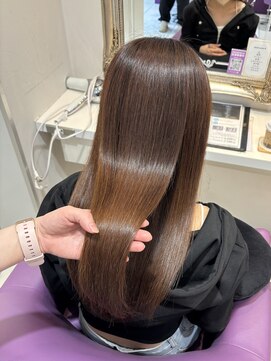 ハピネス 河原町店(Happiness) 京都美容室 髪質改善 レイヤーカット ブリーチなし 透明感カラー