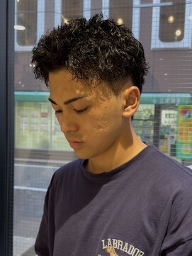 パーク(PAAQ) 藤沢/スパイキーショート/ピンパーマ/メンズカット