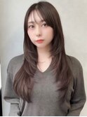レイヤーカット 顔周りカット 顔周りレイヤー 似合わせカット