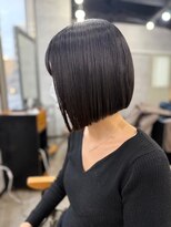 ソイクフ 四条大宮店(SOY-KUFU)&nbsp;艶々黒髪ボブ