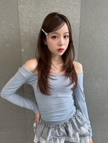 ロンド マーレ 天神大名店(Lond mare)&nbsp;黒髪/オリーブグレー/小顔/ココアベージュ/レイヤーカット