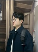 20代30代40代◎刈り上げセンターパート韓国風毛流れショート