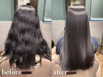 アイスタイル プレミアム アルパーク店(I STYLE premium)の写真/【次世代縮毛矯正】憧れの絹髪になれる♪最高峰の髪質改善術で、毛先までまとまる自然でやわらかな質感に☆