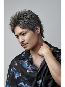 オーシャントーキョー 仙台(OCEAN TOKYO) ツイストスパイラルマッシュ刈り上げツーブロックメンズパーマ