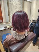 パープル 10代20代30代大人キレイ大人可愛い髪質改善