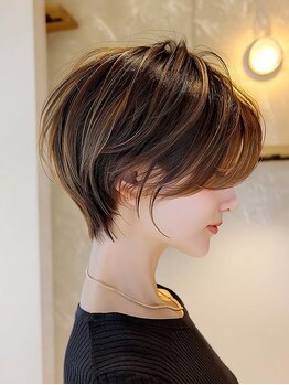 エダ 鎌倉(edA.)の写真/ショートのお悩み改善＊髪質やクセを見極めて"トレンド×お悩み解決"似合うスタイルをご提案します《鎌倉》