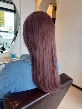アミリー ひたち野うしく店(Amily) ハイライトバレイヤージュダブルカラーケアブリーチ20代30代