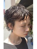 お客様スナップ　ショートピンパーマ