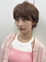コクーン(Cocoon) 似合わせショート#くびれヘア#アプリコットオレンジ