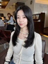フォルテ 草薙店&nbsp;レイヤーカット　韓国ヘア　西村ひより