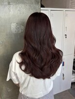 ミュー バイ ケンジ 中央林間(miu by KENJE) 艶感あるワインレッド♪