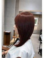 キミトヘアデザインアンドスパ(Kimito Hair design&spa) ピンクブラウン/ミディアム/レイヤー
