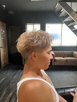 men’s salon THE OBSCURE ROVGUE【10月1日 NEW OPEN(予定)】&nbsp;鈴香ベージュスパイキーショート