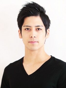 ヘアーワークスクリエイション ビジネスにもワイルドにもいける七三スタイル★