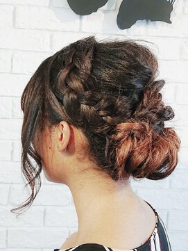 ヘアークリアー 蕨 浴衣ヘアアレンジ
